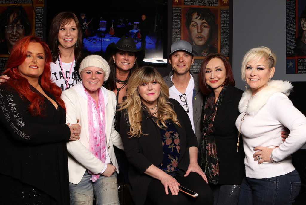 Anita with Wynonna, Lorrie, Suzy and Pam