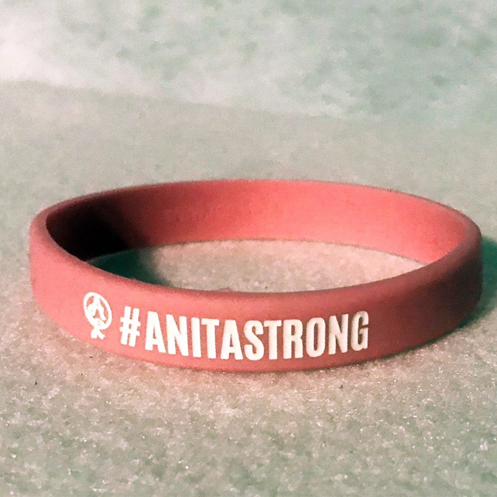 #AnitaStrong Wristband